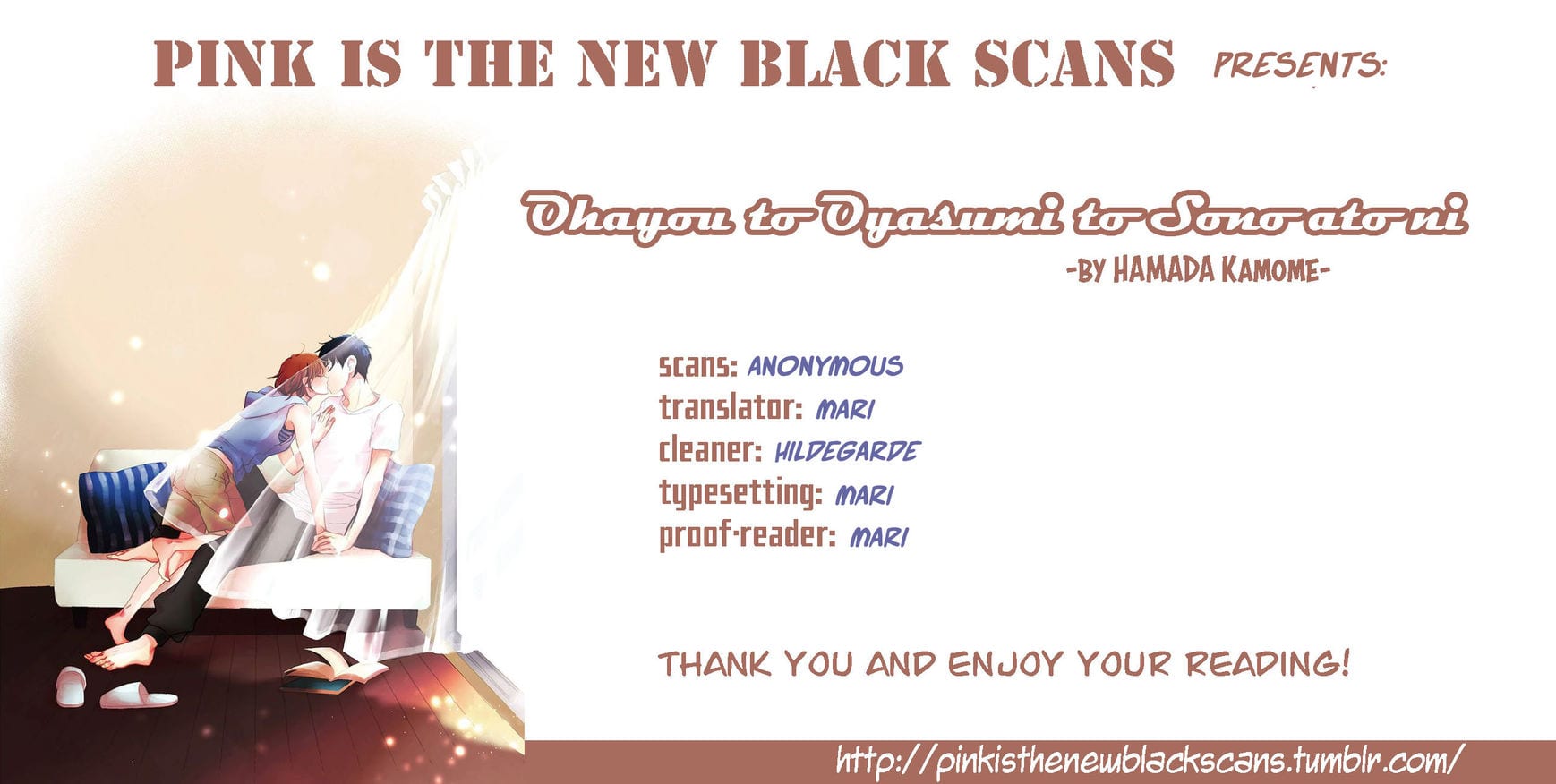 Ohayou To Oyasumi To Sono Ato Ni by HAMADA Kamome – Ch. 5 [Eng] page 1