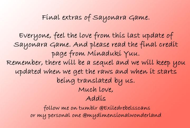 Sayonara Game by Minaduki Yuu [Eng] page 1