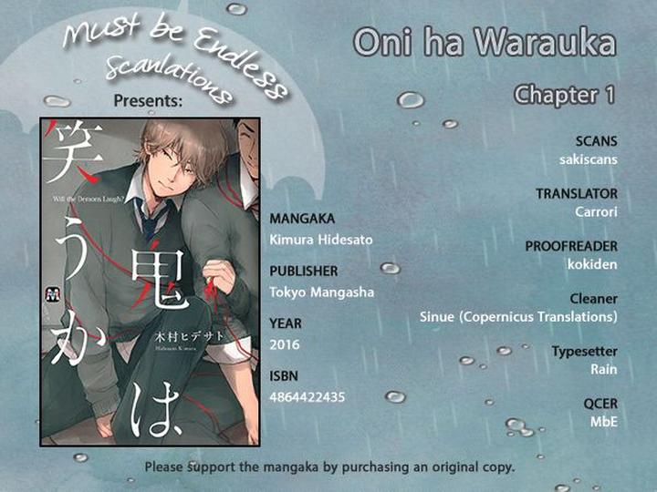 Oni wa Warau ka by Kimura Hidesato [Eng] page 1