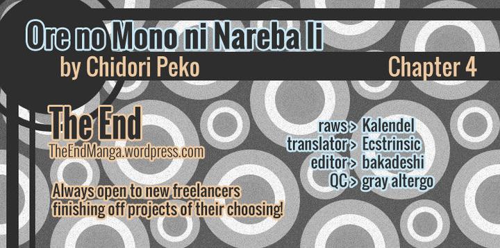 Ore no Mono ni Nareba Ii by Chidori Peko [Eng] page 1