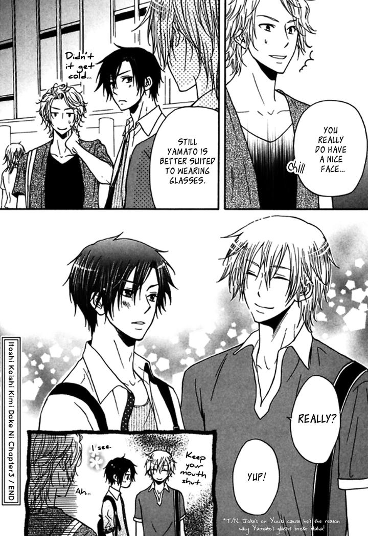 Itoshi Koishi Kimi dake ni by Kanda Neko [Eng] page 31