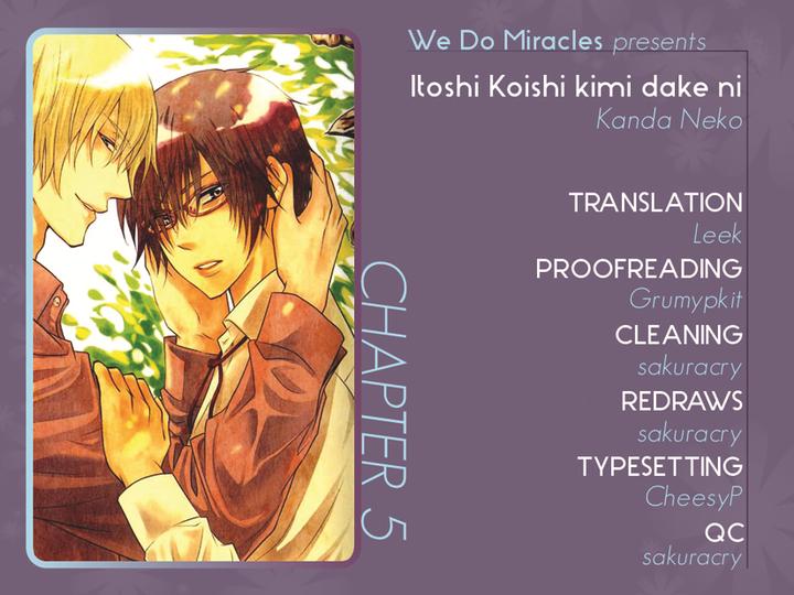 Itoshi Koishi Kimi dake ni by Kanda Neko [Eng] page 1