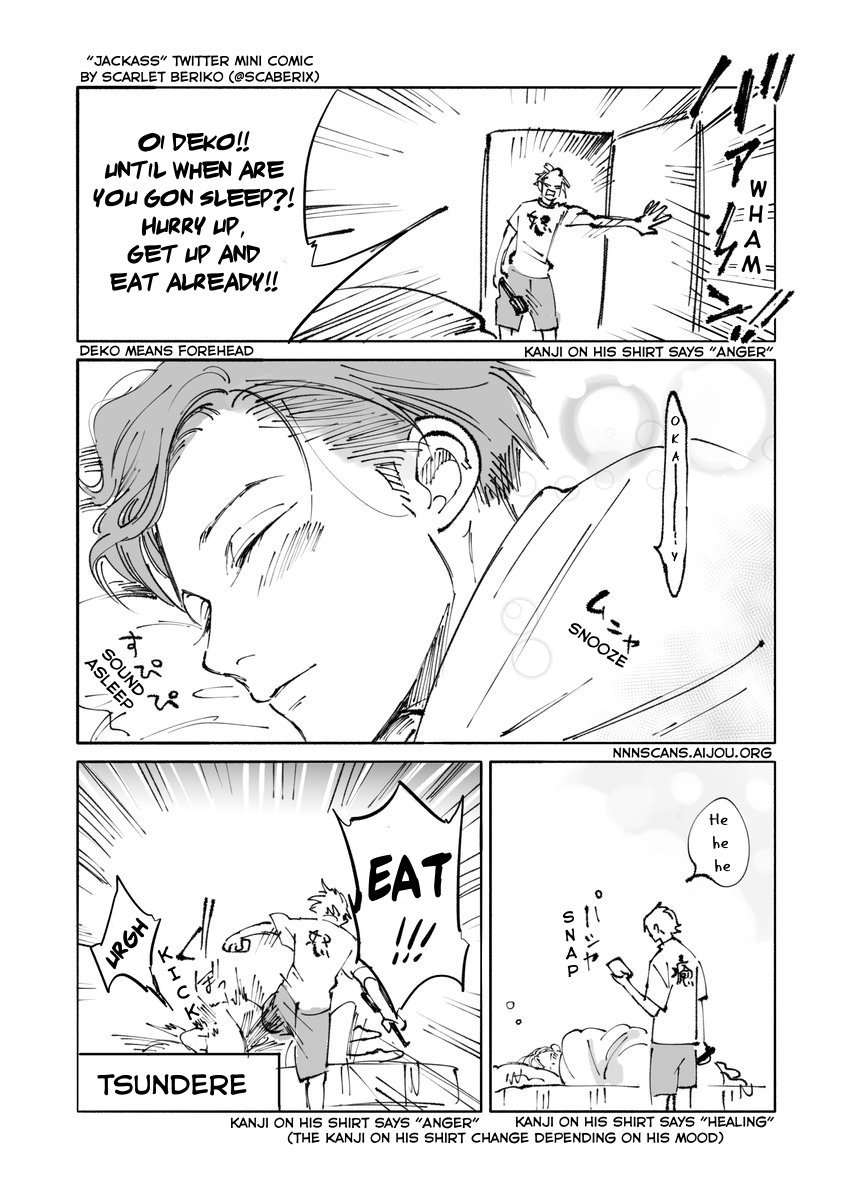 Jackass! – Sawatte Ii tte Dare ga Itta yo? by Scarlet Beriko [Eng] page 1