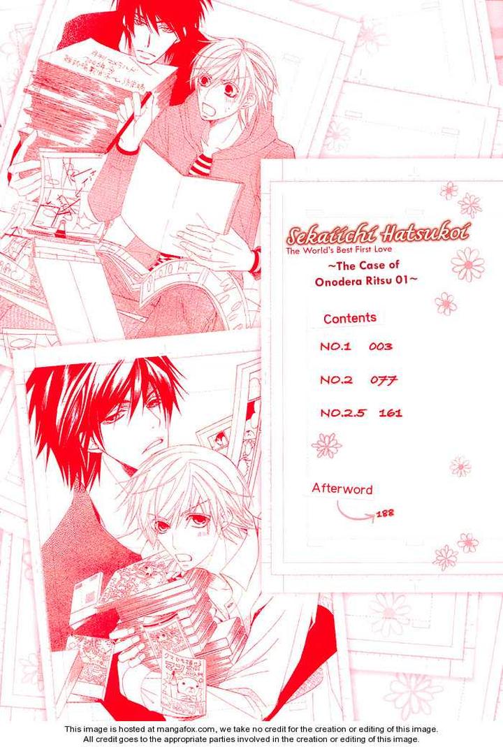 Sekaiichi Hatsukoi by Nakamura Shungiku – Vol 1 [Eng] page 8