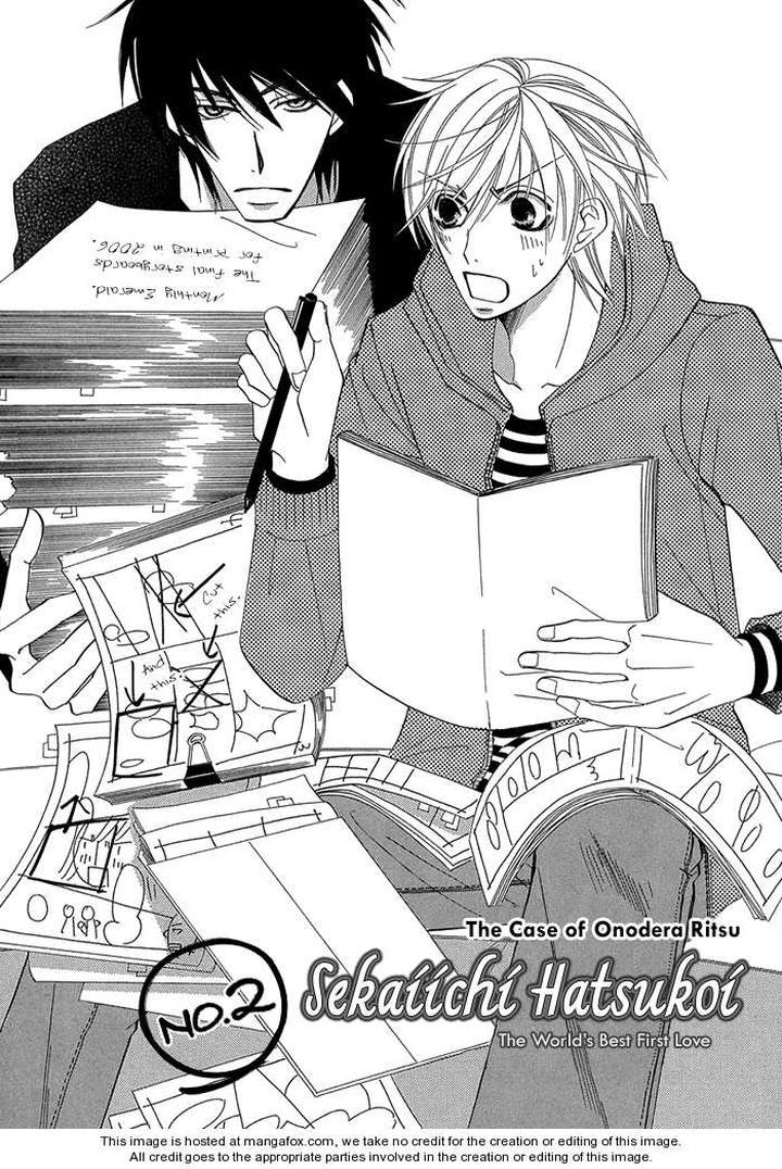 Sekaiichi Hatsukoi by Nakamura Shungiku – Vol 1 [Eng] page 4