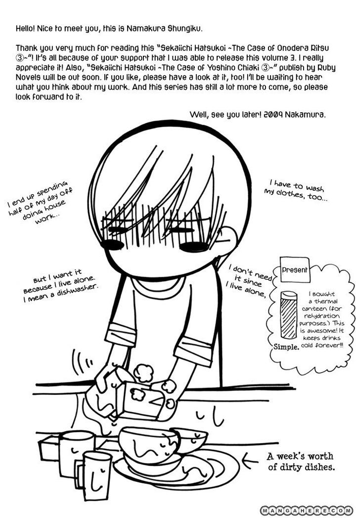 Sekaiichi Hatsukoi by Nakamura Shungiku – Vol 3 [Eng] page 61