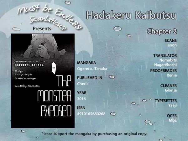 Hadakeru Kaibutsu by Ogeretsu Tanaka – Ch. 8-9.1 [Eng] page 1