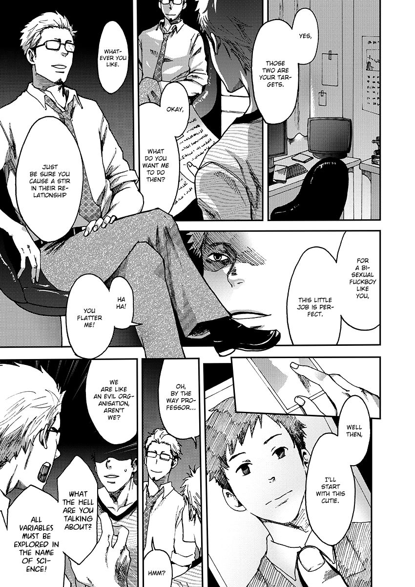 7 DAYS. ~ Can I Turn Gay in Seven Days? by Tsukumo Gou – Uncensored – Ch. 2-3 [Eng] page 2