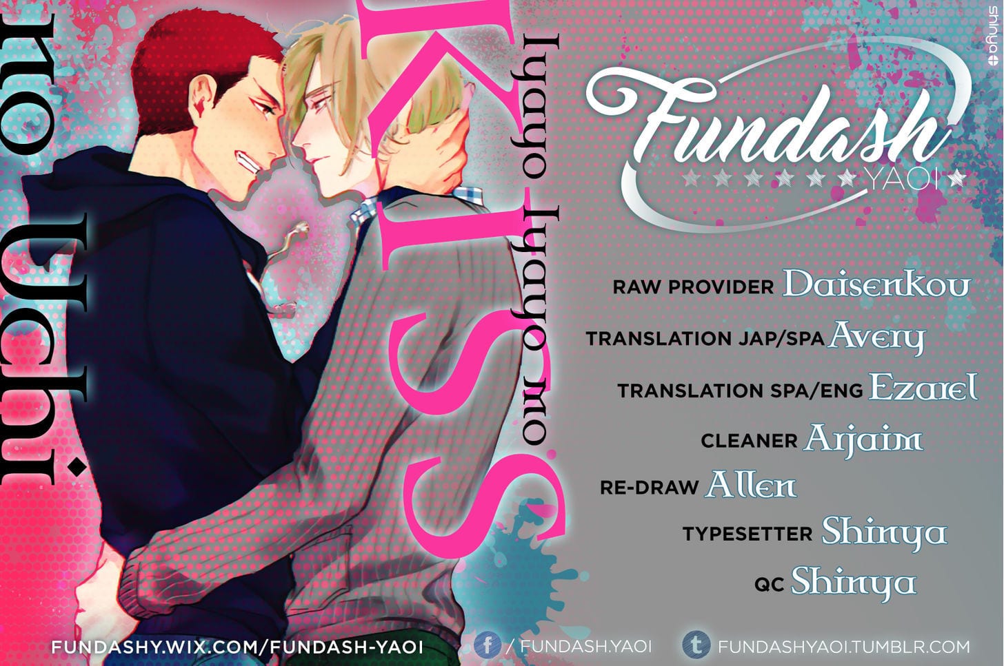 Iyayoiyayo mo Kiss no Uchi by MICHINOKU Atami [Eng] page 1