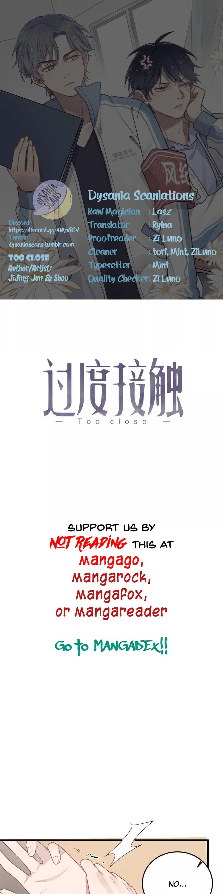 Too Close by JiJing Jun, Shou – Part 1 – Ch. 30 [Eng] page 1