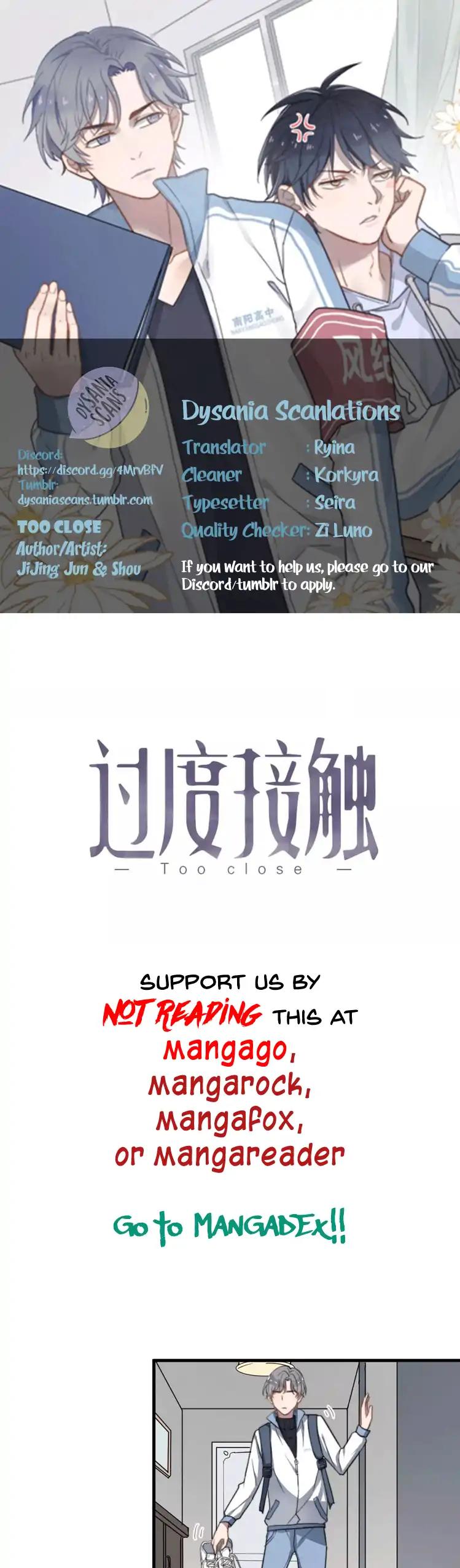 Too Close by JiJing Jun, Shou – Part 1 – Ch. 30 [Eng] page 1