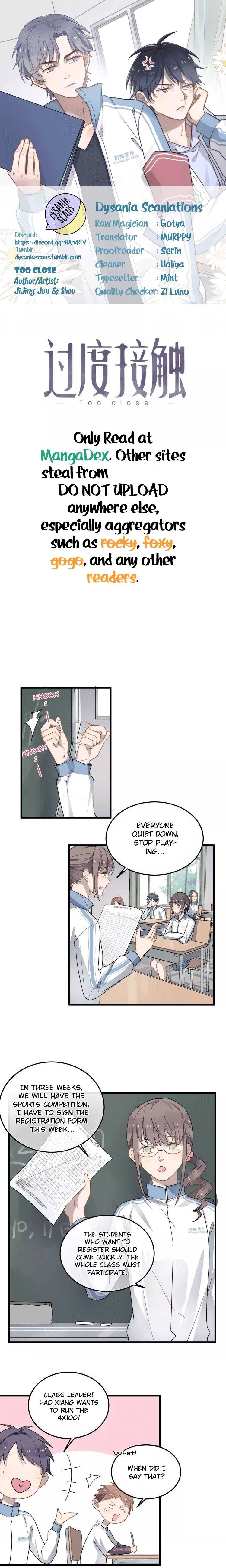 Too Close by JiJing Jun, Shou – Part 1 – Ch. 30 [Eng] page 1