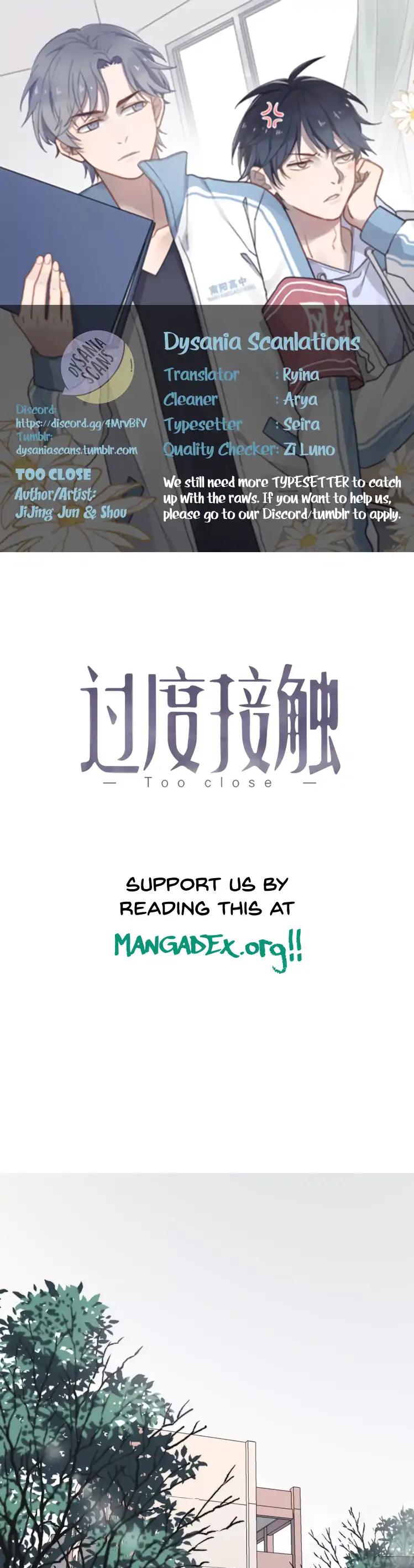 Too Close by JiJing Jun, Shou – Part 1 – Ch. 30 [Eng] page 1