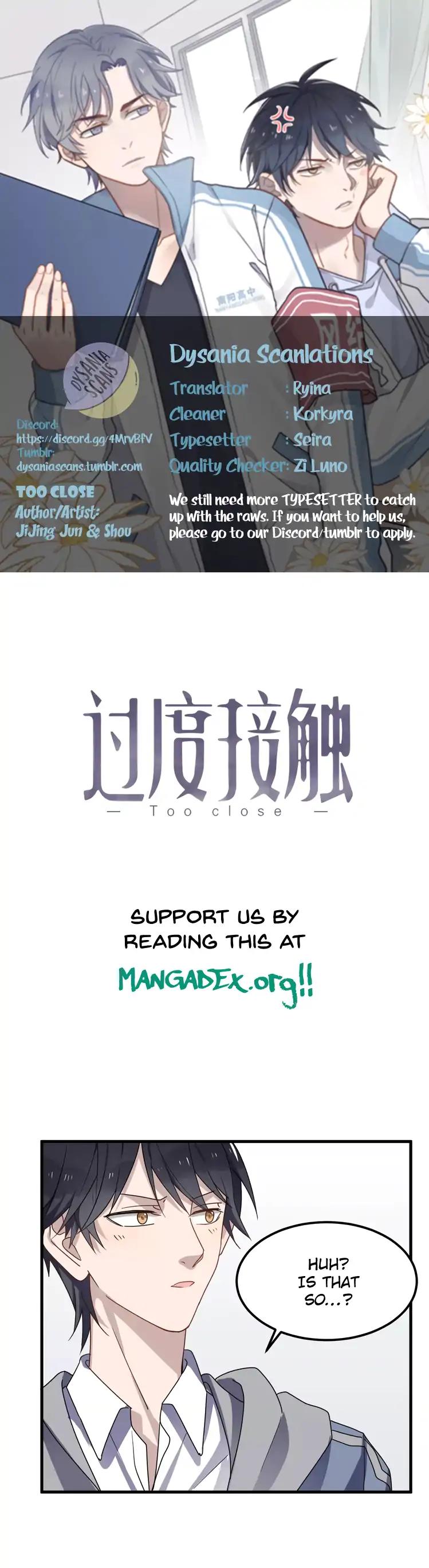 Too Close by JiJing Jun, Shou – Part 1 – Ch. 30 [Eng] page 1