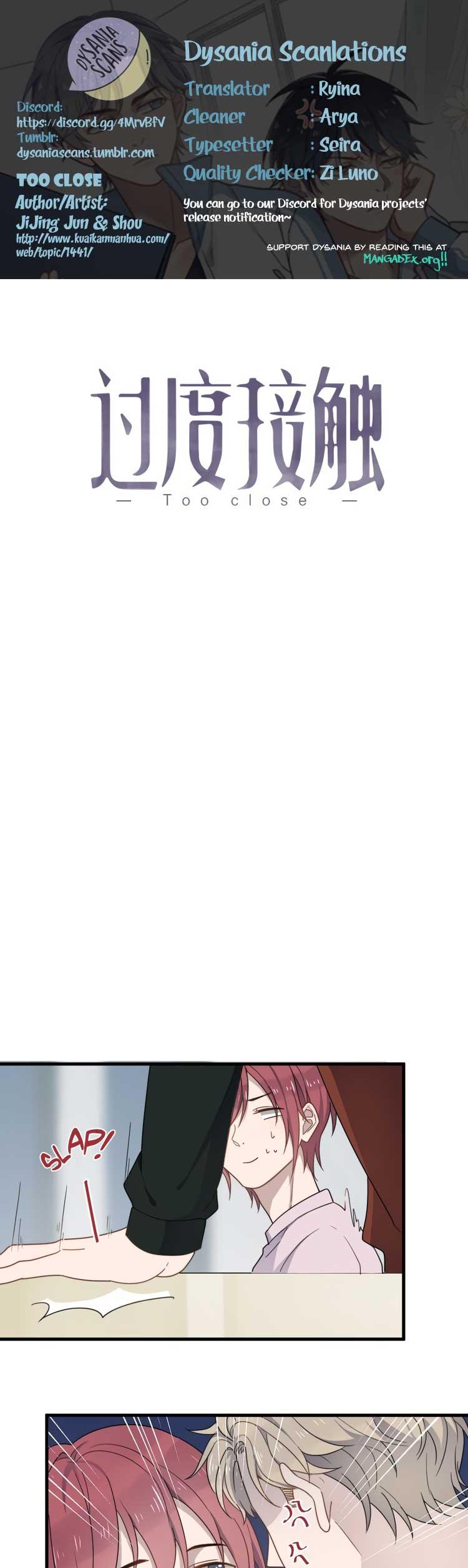 Too Close by JiJing Jun, Shou – Part 3 – Ch. 80 [Eng] page 1