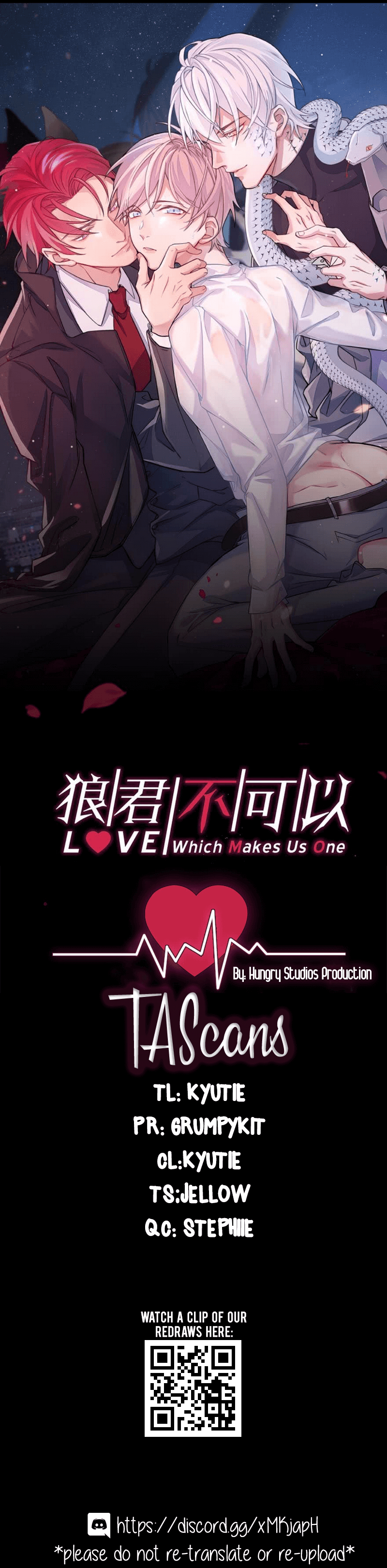 Love, Which Makes Us One by Zhiyin man ke, Taipa – Part 1 [Eng] page 1