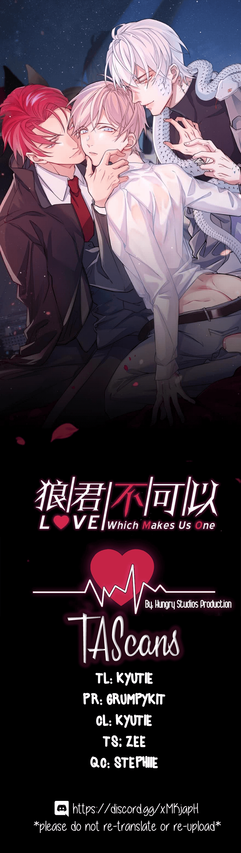 Love, Which Makes Us One by Zhiyin man ke, Taipa – Part 1 [Eng] page 1