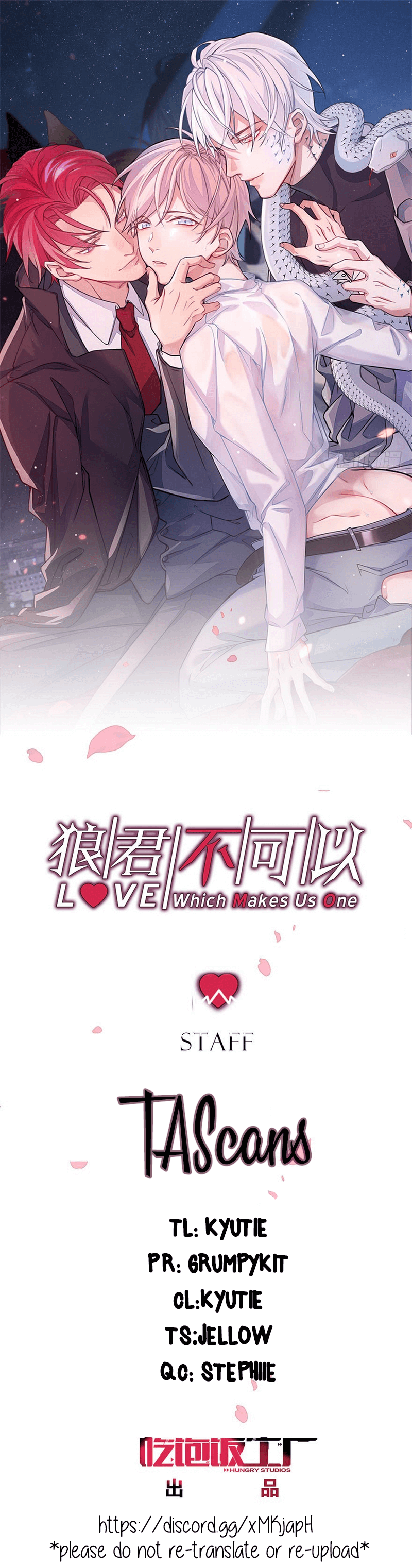 Love, Which Makes Us One by Zhiyin man ke, Taipa – Part 1 [Eng] page 1