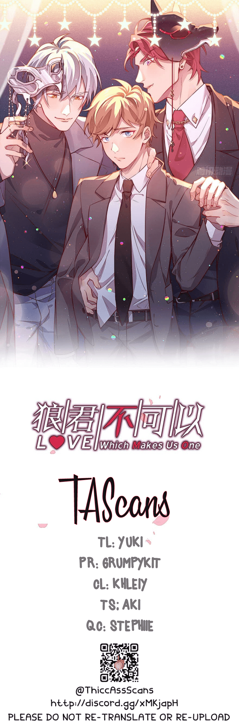 Love, Which Makes Us One by Zhiyin man ke, Taipa – Part 2 – Ch. 77 [Eng] page 1