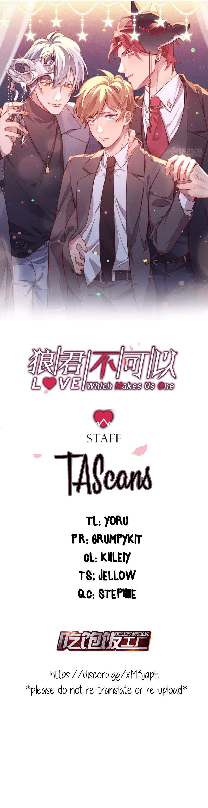 Love, Which Makes Us One by Zhiyin man ke, Taipa – Part 1 [Eng] page 1