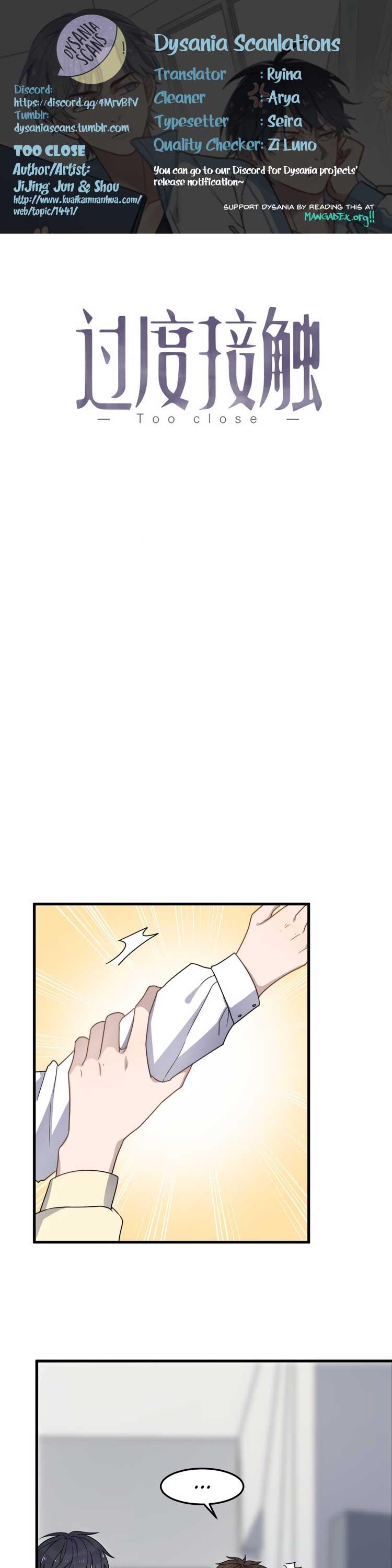 Too Close by JiJing Jun, Shou – Part 3 – Ch. 80 [Eng] page 1