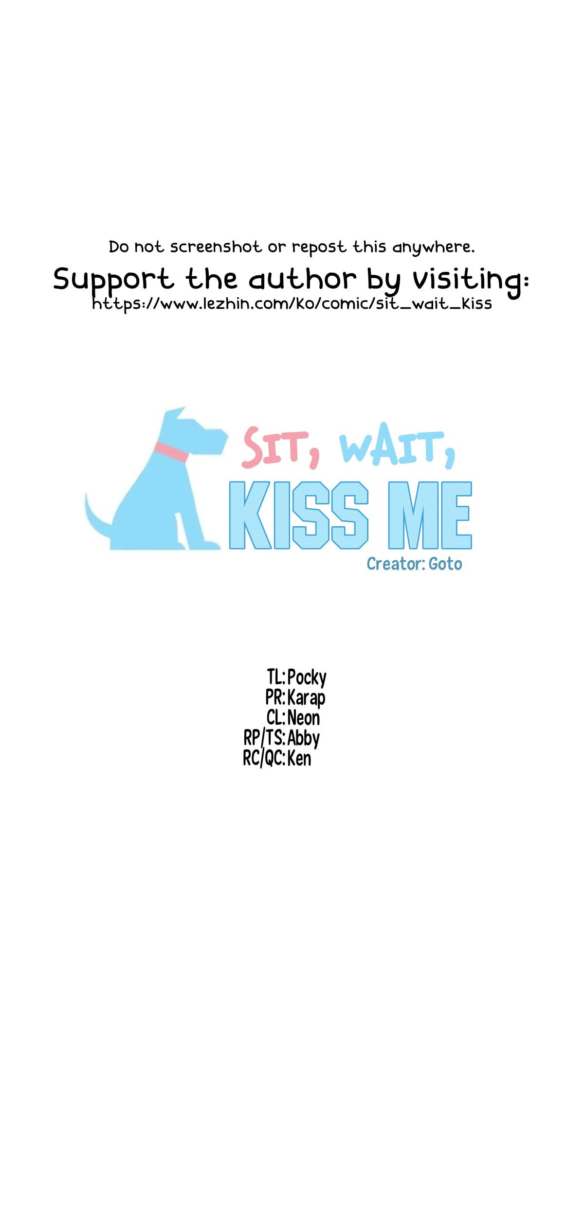 Sit, Wait, Kiss Me by Goto [Eng] page 4