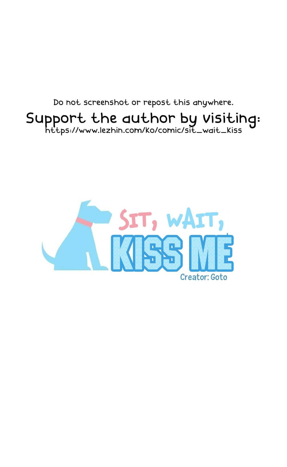 Sit, Wait, Kiss Me by Goto [Eng] page 4