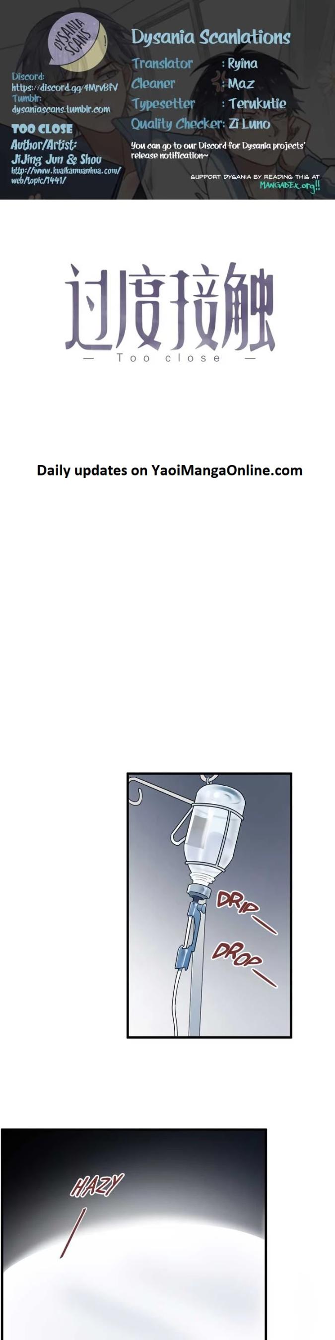 Too Close by JiJing Jun, Shou – Part 3 – Ch. 80 [Eng] page 1