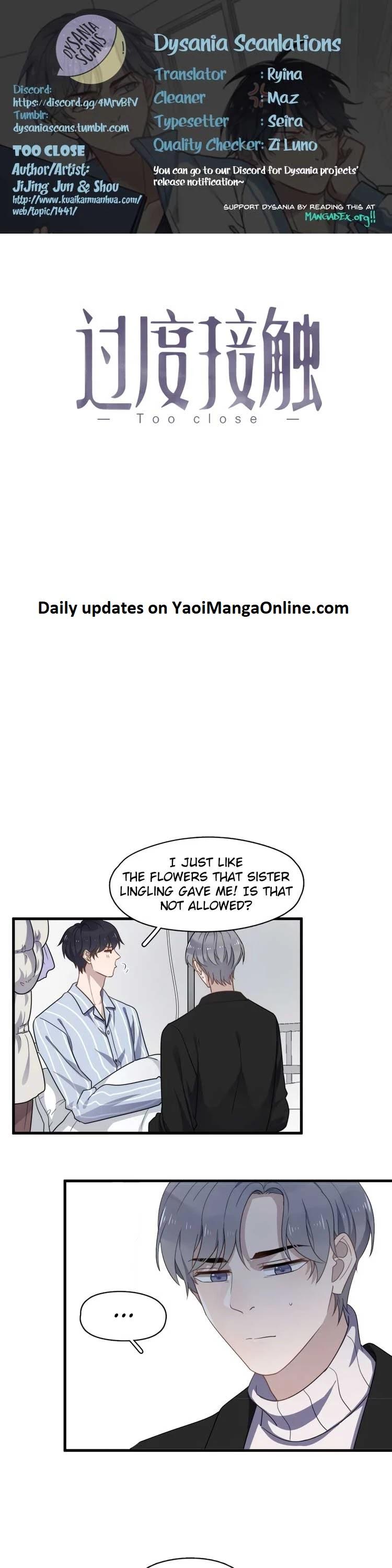 Too Close by JiJing Jun, Shou – Part 3 – Ch. 80 [Eng] page 1