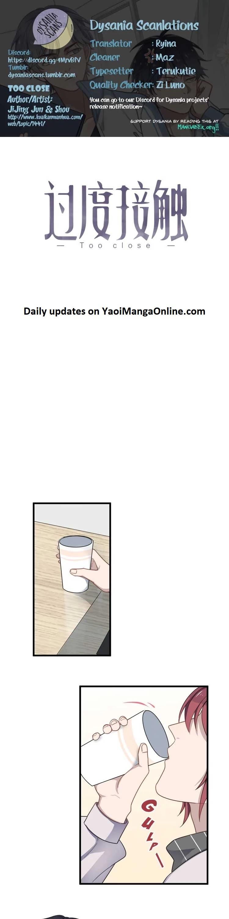 Too Close by JiJing Jun, Shou – Part 3 – Ch. 80 [Eng] page 1