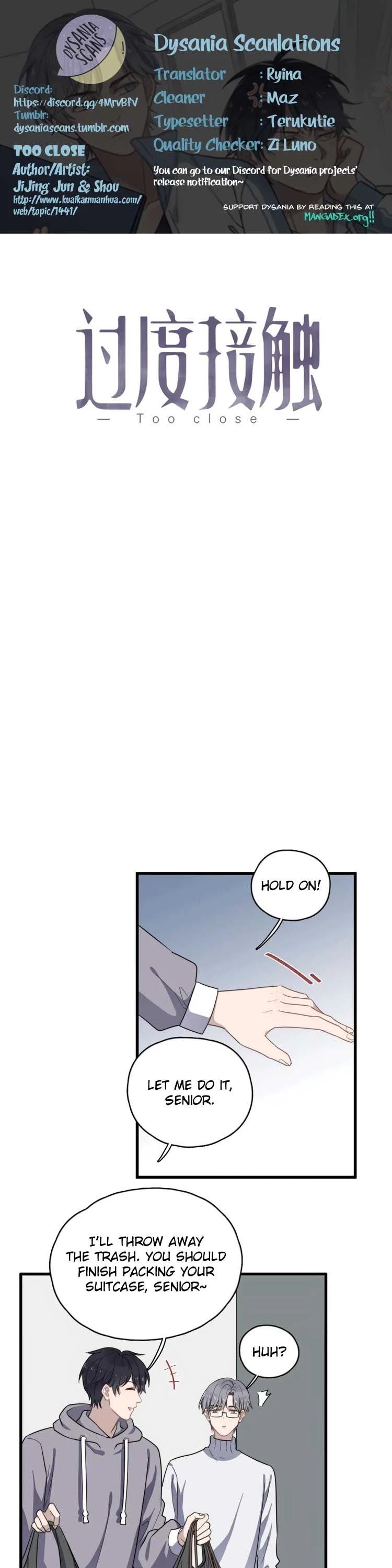 Too Close by JiJing Jun, Shou – Part 4 – Ch. 100-101 [Eng] page 1