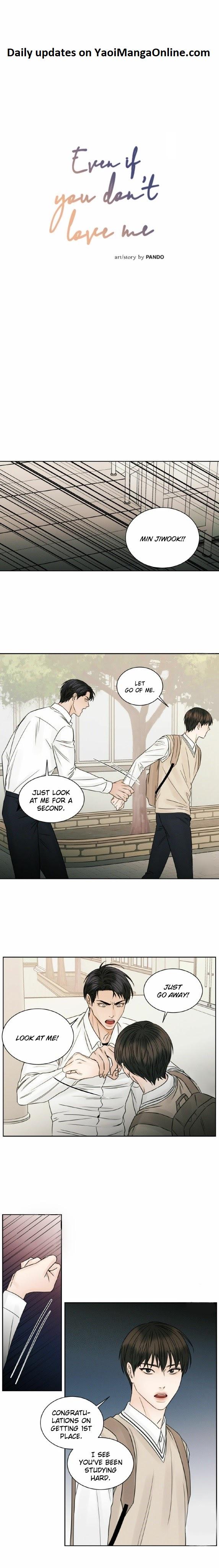 Even If You Don’t Love Me by Pando – Season 1 [Eng] page 1