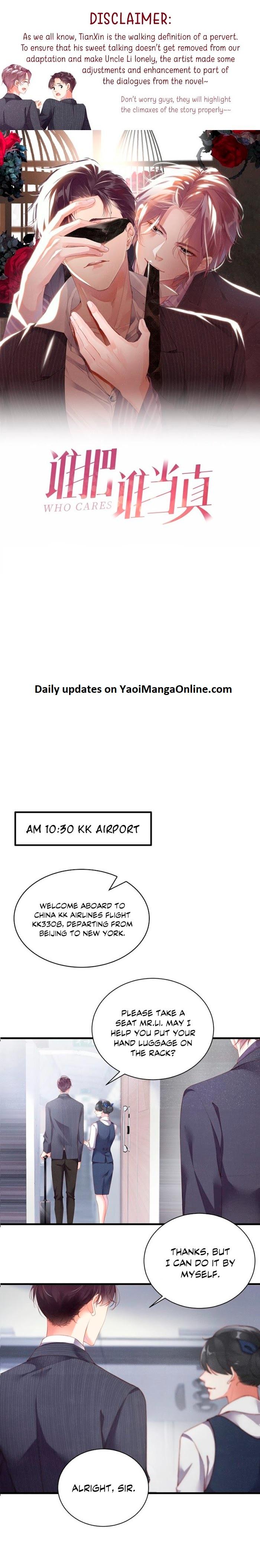 Who Cares (Shui Ba Shui Dang Zhen) by 水千丞 (原著) – Ch. 09-12 [Eng] page 1