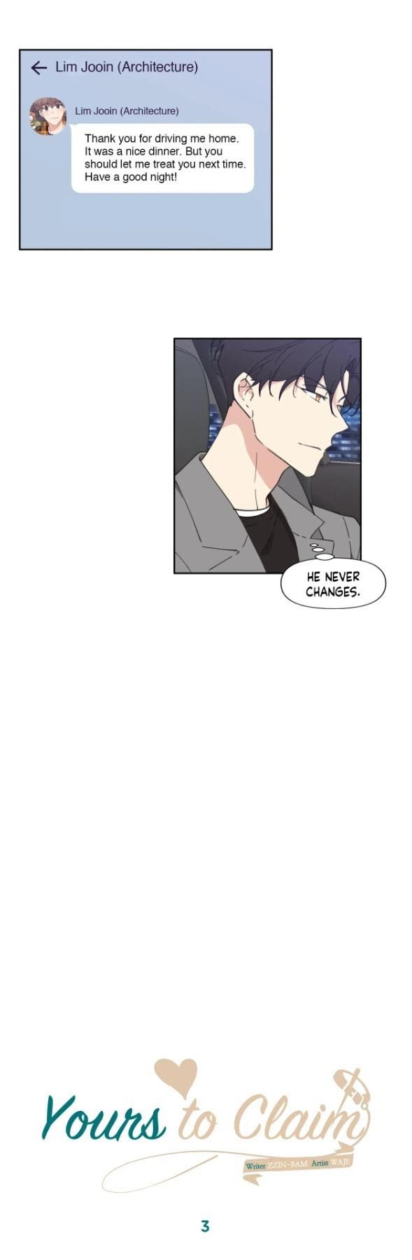 Yours to Claim by Zzin-Bam / Waje – Season 1 [Eng] page 3