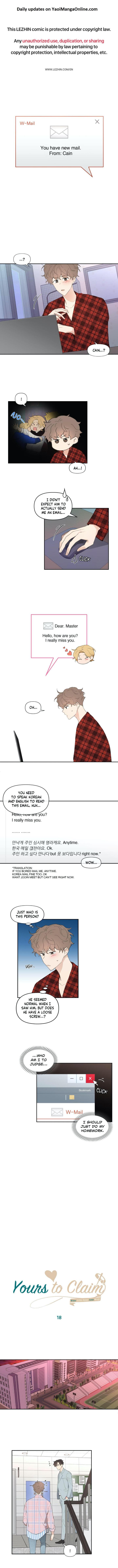 Yours to Claim by Zzin-Bam / Waje – Season 1 [Eng] page 1