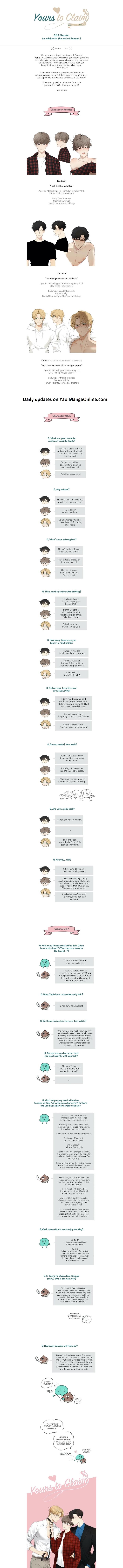 Yours to Claim by Zzin-Bam / Waje – Season 1 [Eng] page 1