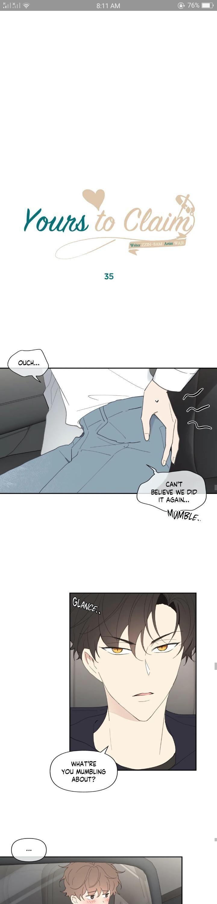 Yours to Claim by Zzin-Bam / Waje – Season 2 [Eng] page 9