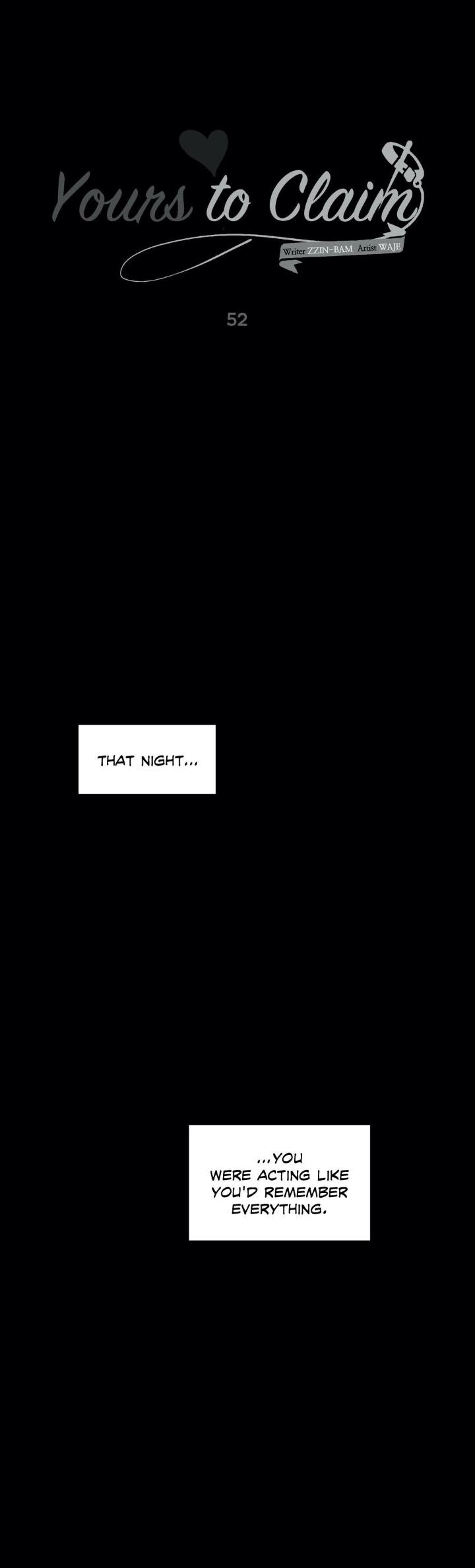 Yours to Claim by Zzin-Bam / Waje – Season 2 [Eng] page 8