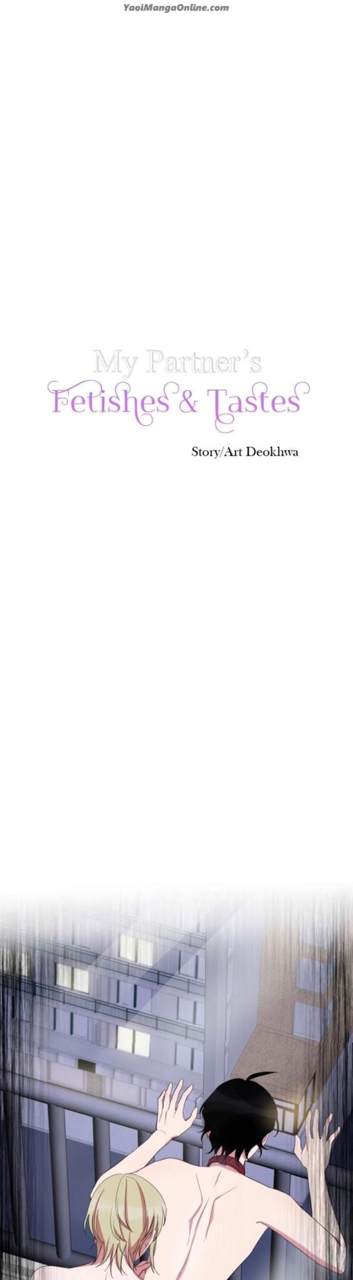 My Partner’s Tastes and Fetishes by Deok Hwa [Eng] page 1