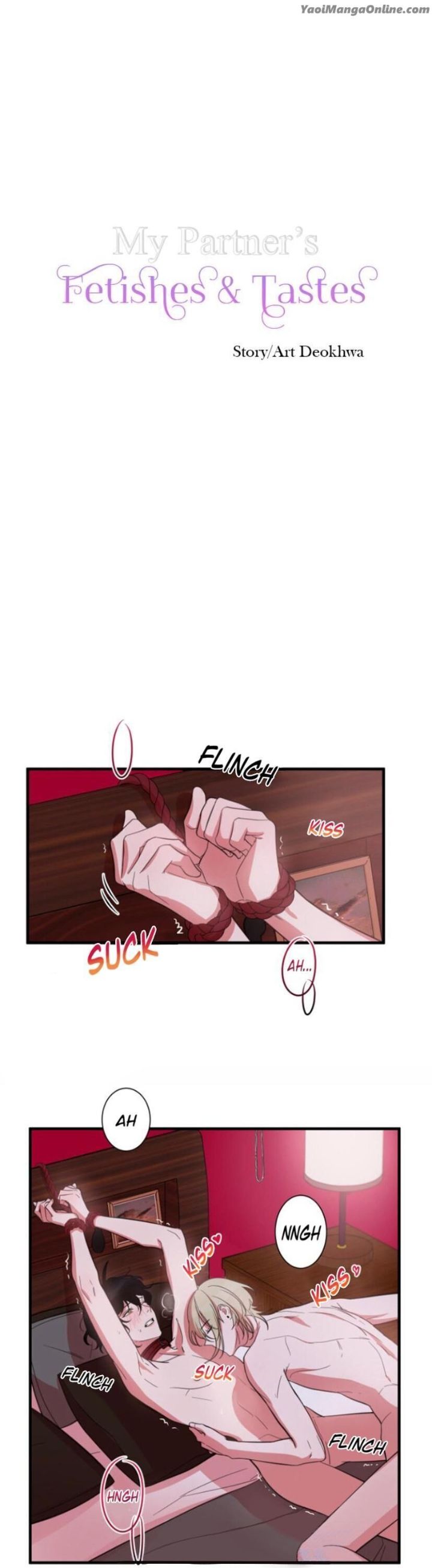 My Partner’s Tastes and Fetishes by Deok Hwa [Eng] page 1
