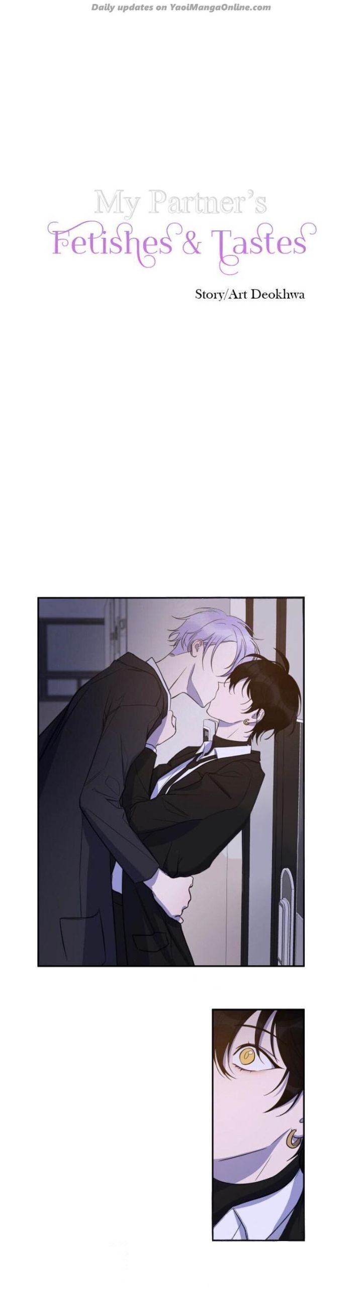 My Partner’s Tastes and Fetishes by Deok Hwa [Eng] page 1