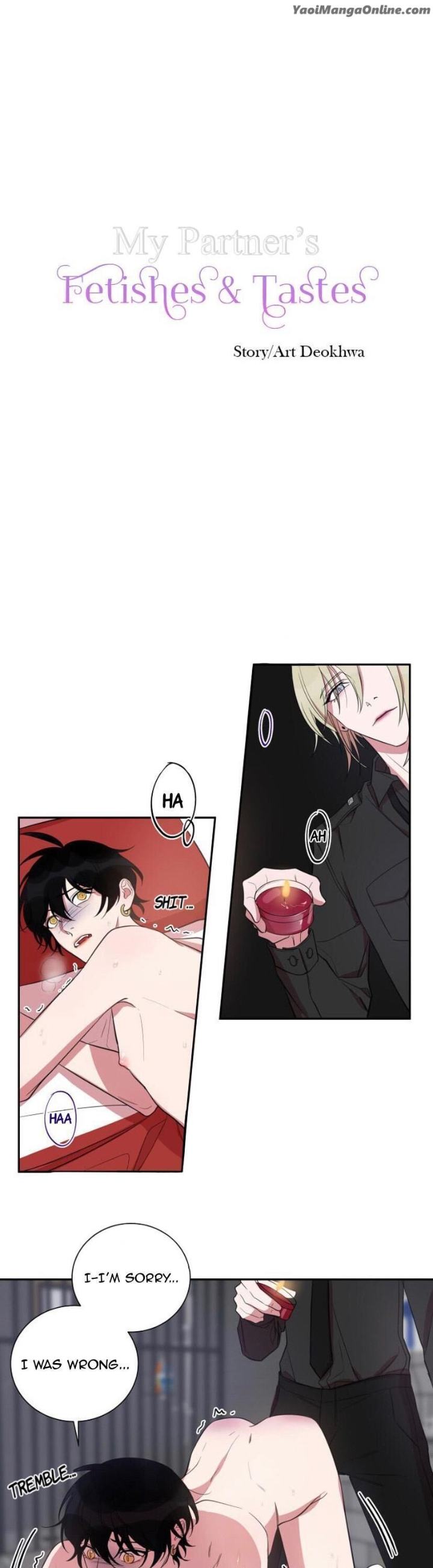 My Partner’s Tastes and Fetishes by Deok Hwa [Eng] page 1