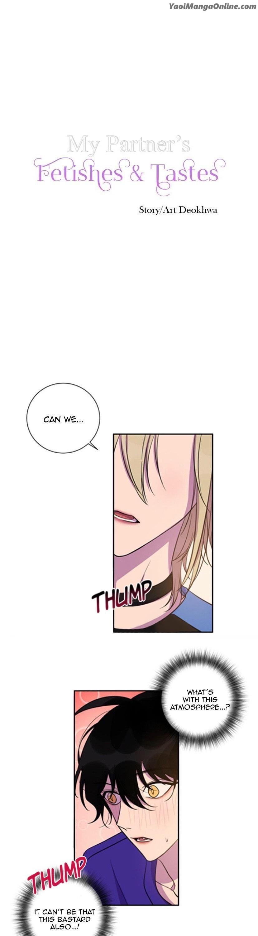 My Partner’s Tastes and Fetishes by Deok Hwa [Eng] page 1