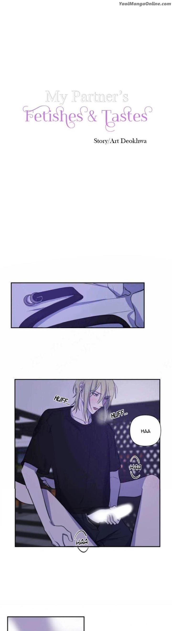 My Partner’s Tastes and Fetishes by Deok Hwa [Eng] page 1