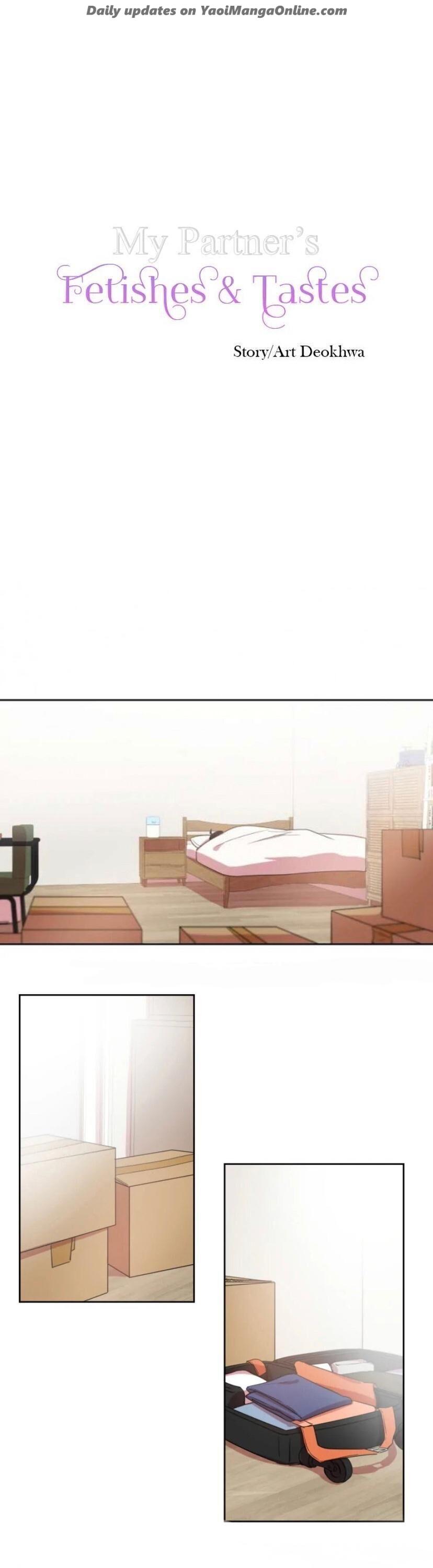 My Partner’s Tastes and Fetishes by Deok Hwa [Eng] page 1