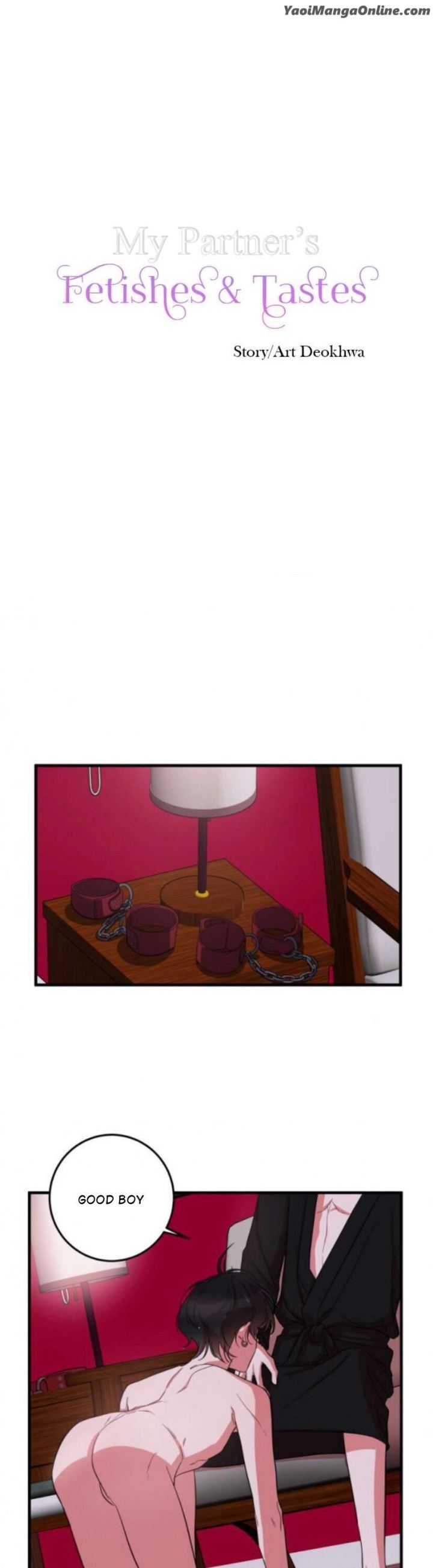 My Partner’s Tastes and Fetishes by Deok Hwa [Eng] page 1