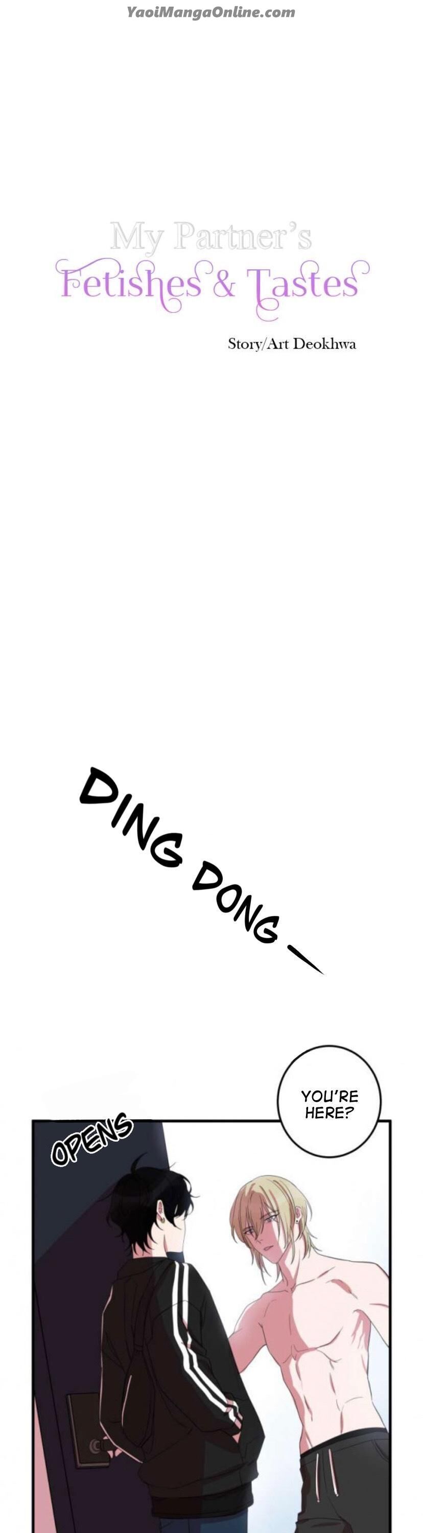 My Partner’s Tastes and Fetishes by Deok Hwa [Eng] page 1