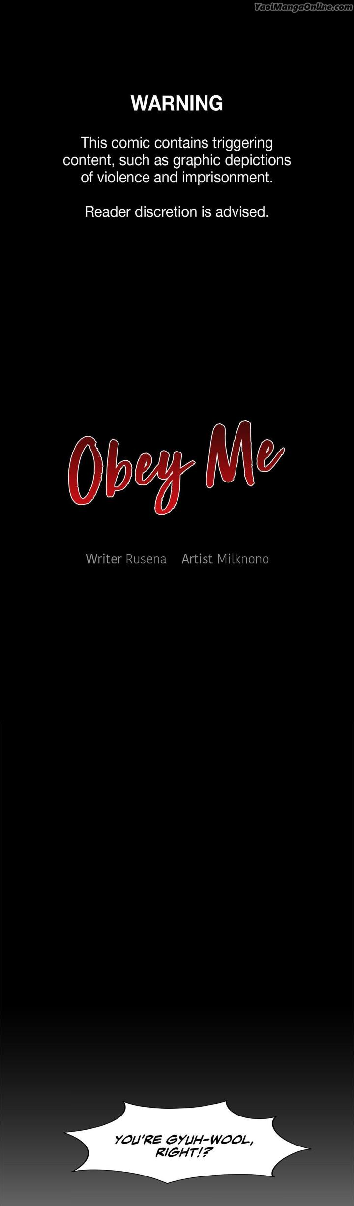 Obey Me by Milknono/ Rusena [Eng] page 1