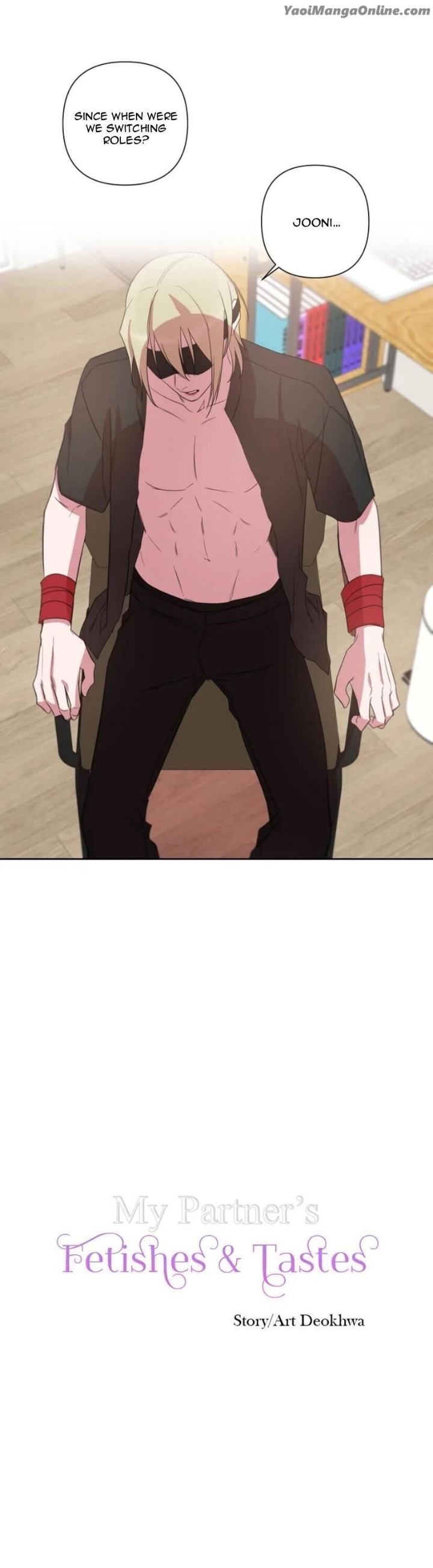 My Partner’s Tastes and Fetishes by Deok Hwa [Eng] page 1