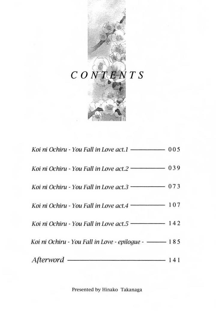 Kimi ga Koi ni Ochiru by TAKANAGA Hinako [Eng] page 6